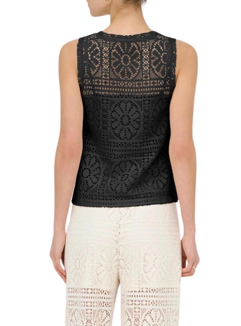 Top Only Llian nero per donna