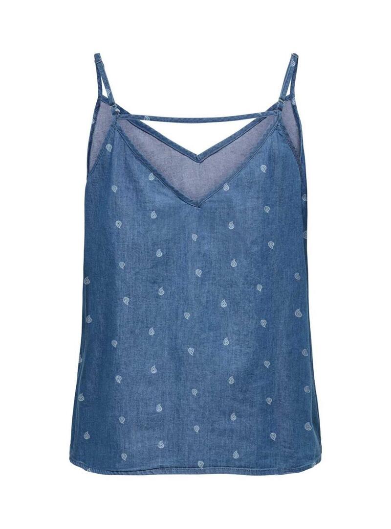 Top Only Nova blu per donna