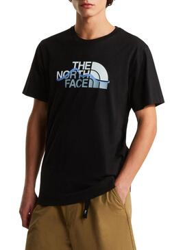 Maglietta The North Face Line nera per uomo