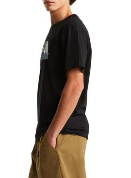 Maglietta The North Face Line nera per uomo