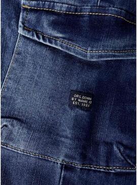 Pantaloni in denim Name It Ben blu scuro per bambino