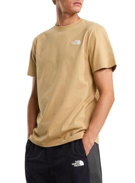 Maglietta The North Face Denali beige per uomo