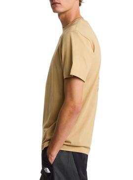 Maglietta The North Face Denali beige per uomo
