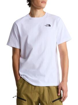 Maglietta The North Face Denali bianca per uomo