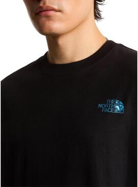 Maglietta The North Face LQD nera per uomo