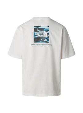 Maglietta The North Face LQD bianca per uomo