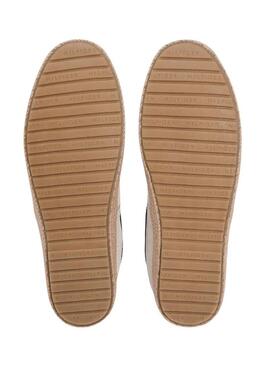 Espadrillas Tommy Hilfiger in chambray beige per uomo
