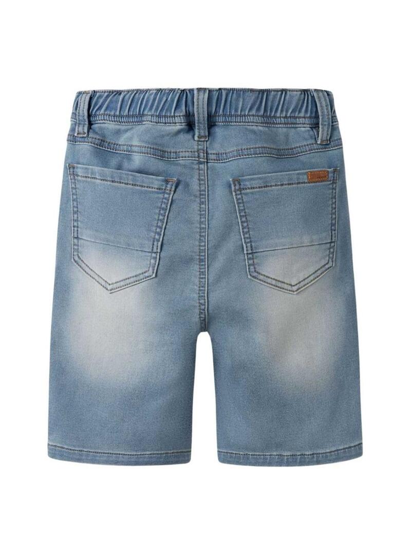 Bermuda in denim Name it Ryan Jogger blu per bambino.