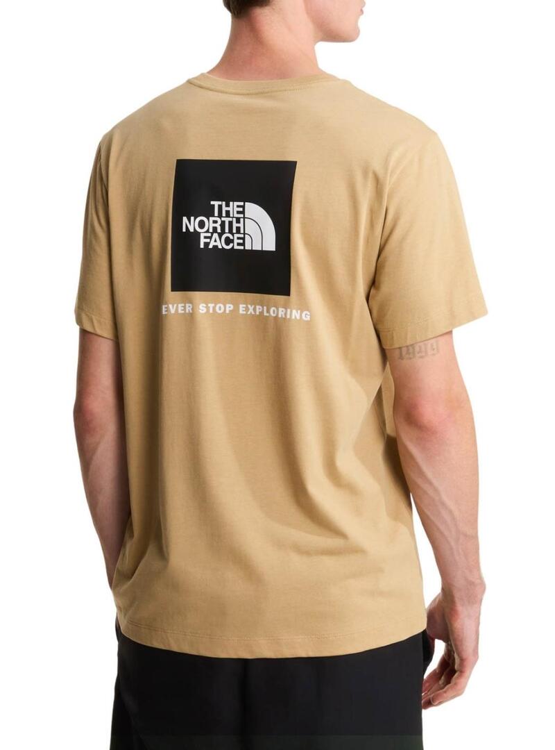 Maglietta The North Face Evo box beige per uomo