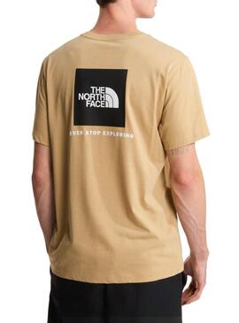 Maglietta The North Face Evo box beige per uomo