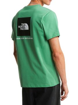 Maglietta The North Face Evo box verde per uomo