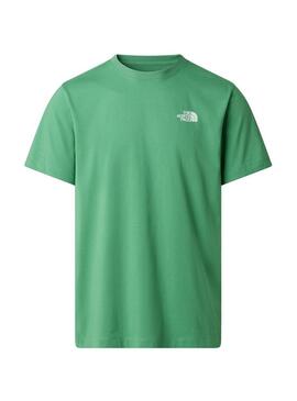 Maglietta The North Face Evo box verde per uomo