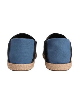 Espadrillas Tommy Hilfiger Core con logo nero per uomo