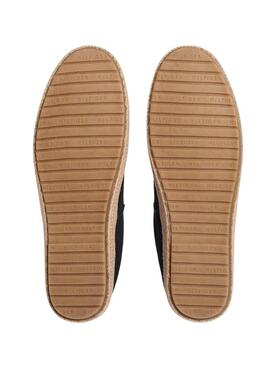 Espadrillas Tommy Hilfiger Core con logo nero per uomo