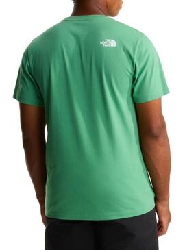 Maglietta The North Face Evo verde per uomo