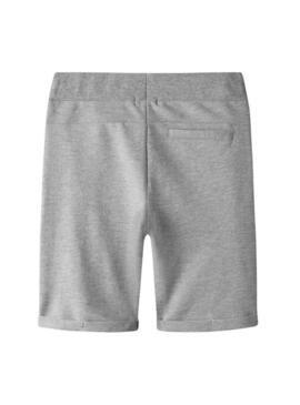 Nome delle Bermuda Name It Vimo grigie per bambino.