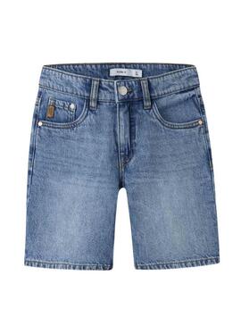 Bermuda denim Name It Ryan blu per bambino.