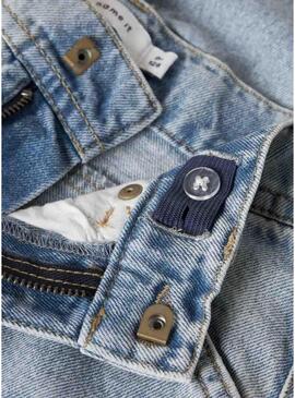 Bermuda in denim Name It Ryan blu per bambino