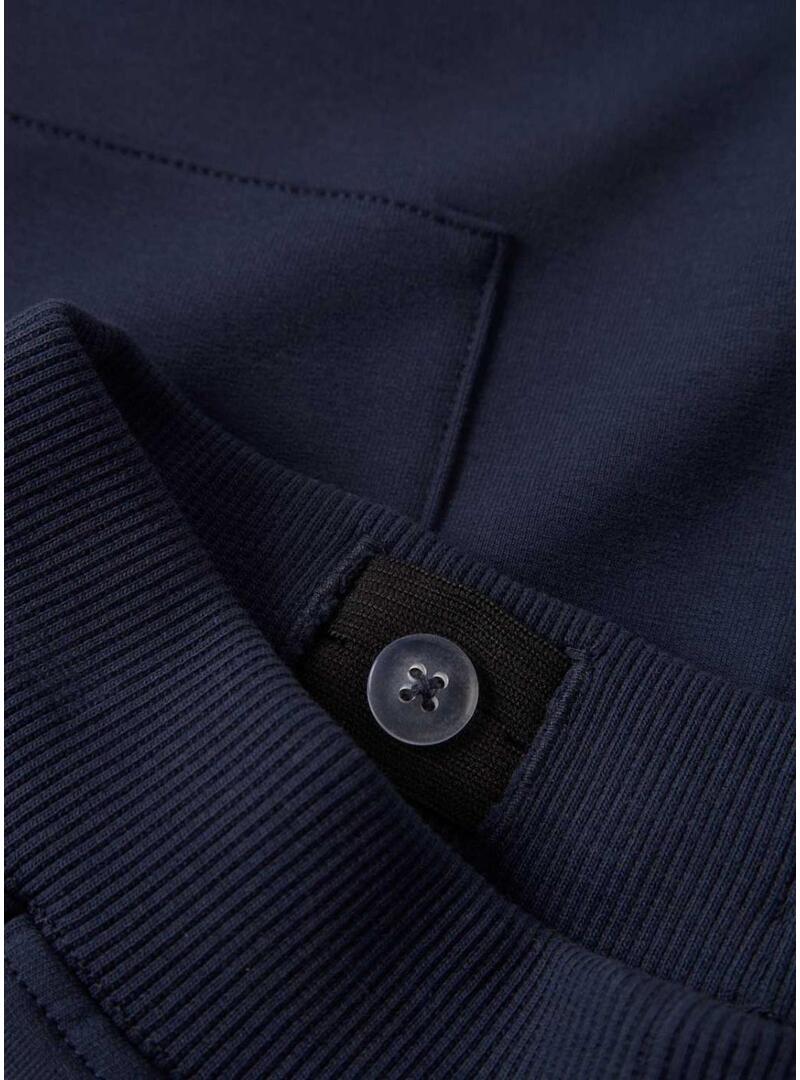 Nome delle Bermuda per bambini in blu scuro.