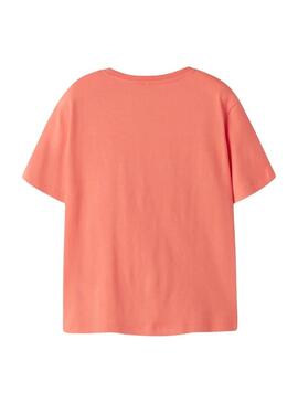 Maglietta Name It Fane arancione per bambino