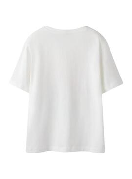 Maglietta Name It Fane bianca per bambino