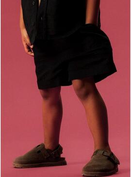 Pantaloni corti Name It Filip blu navy per bambino