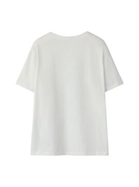 Maglietta Name It Dobs bianca per bambino