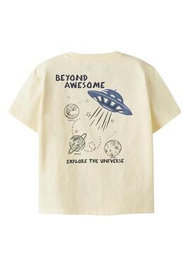 Maglietta Nameit Dib gialla per ragazzi.