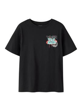 Maglietta Name It Flynn nera per bambino