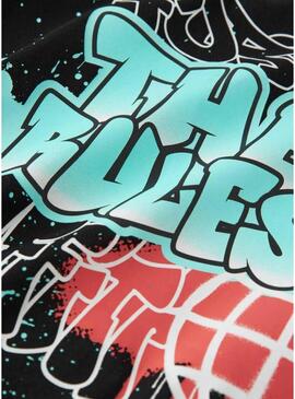 Maglietta Name It Flynn nera per bambino