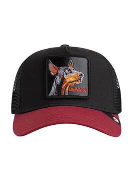 Cappello Goorin Bros Beware nero e rosso per uomo