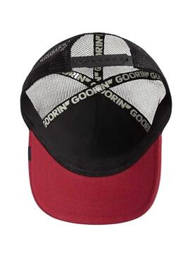 Cappello Goorin Bros Beware nero e rosso per uomo
