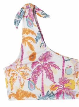 Bikini Pepe Jeans Tropical con palme multicolor per ragazza