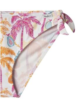 Bikini Pepe Jeans Tropical con palme multicolor per ragazza