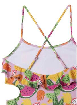 Costume da bagno Pepe Jeans Maxi Fruit multicolore per ragazza