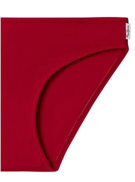 Bikini Pepe Jeans con logo stampato rosso per ragazza