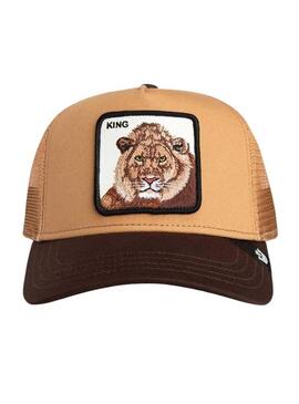 Cappello Goorin Bros King beige e marrone per uomo