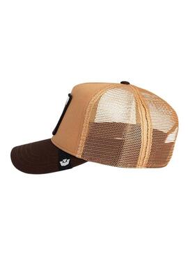 Cappello Goorin Bros King beige e marrone per uomo