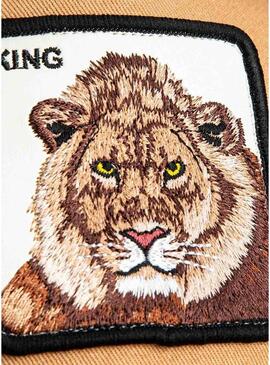 Cappello Goorin Bros King beige e marrone per uomo