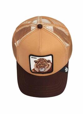 Cappello Goorin Bros King beige e marrone per uomo