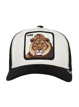Cappello Goorin Bros King nero e bianco per uomo