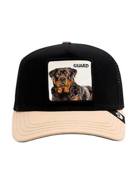 Cappello Goorin Bros The Guard Dog nero e beige per uomo