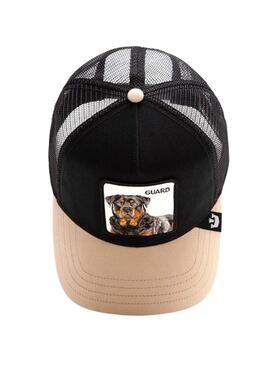 Cappello Goorin Bros The Guard Dog nero e beige per uomo