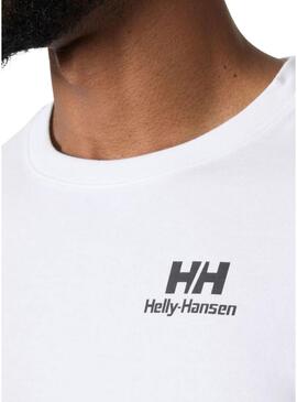 Maglietta Helly Hansen Core bianca per uomo.