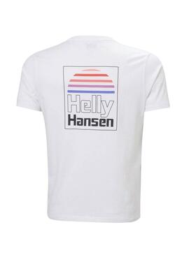 Maglietta Helly Hansen Core bianca per uomo.
