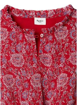 Abito Pepe Jeans Iliana rosso per bambina