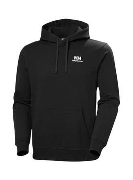 Felpa Helly Hansen Core nera per uomo.