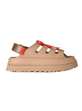 Sandali UGG GoldenGlow Toggle tostati per donna.