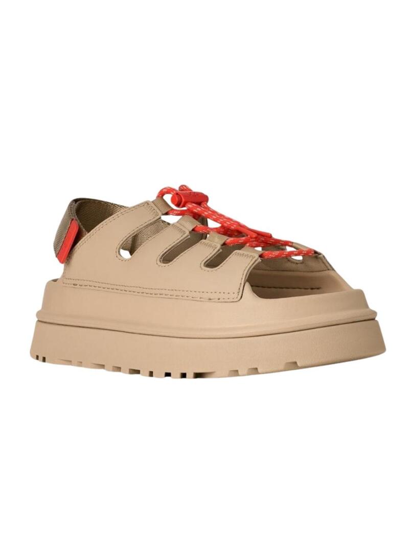 Sandali UGG GoldenGlow Toggle tostati per donna.