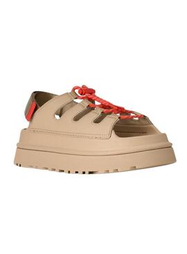 Sandali UGG GoldenGlow Toggle tostati per donna.